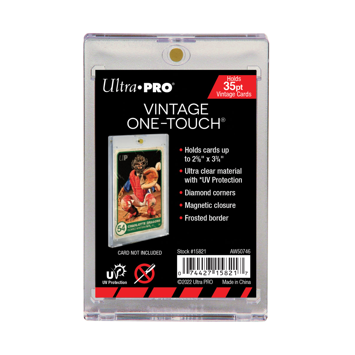 ONE-TOUCH Magnetic Holder, 35pt Vintage Card